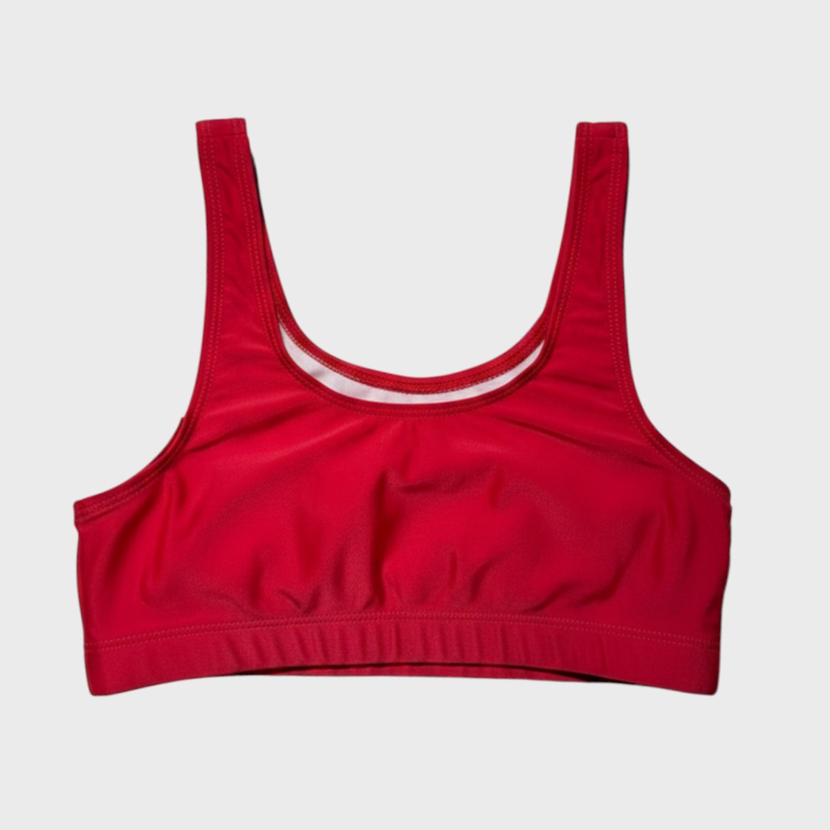Top deportivo rojo