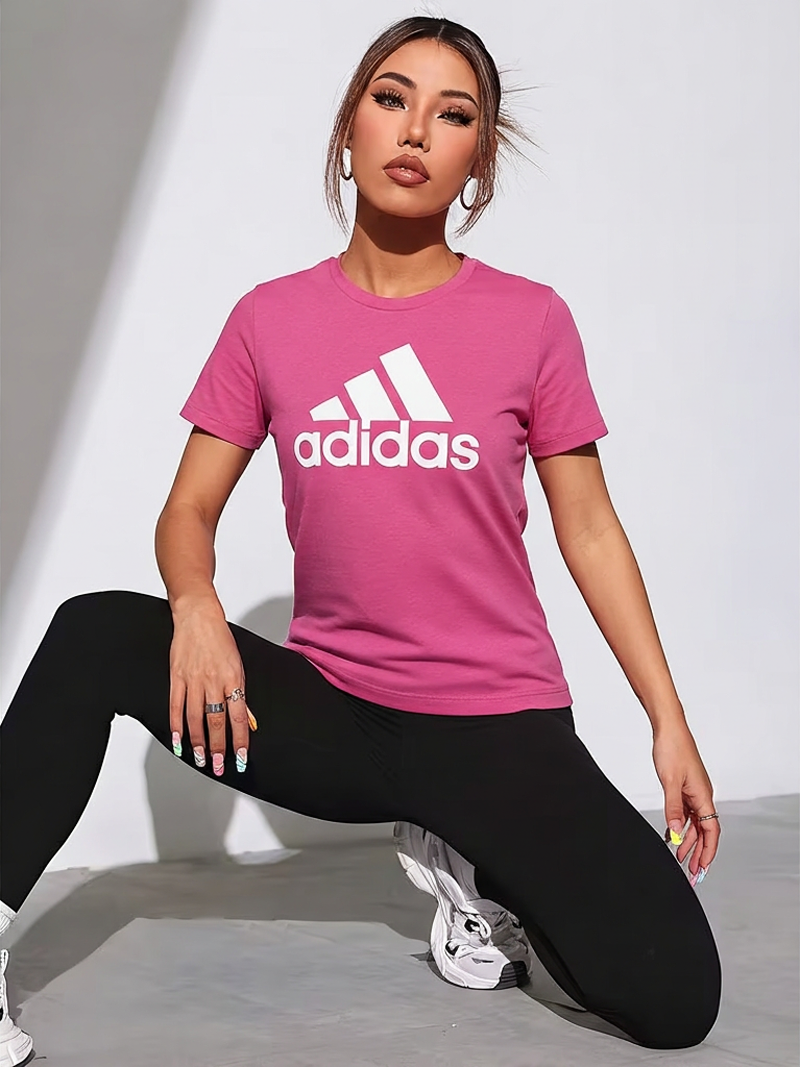 Camiseta Adidas rosa